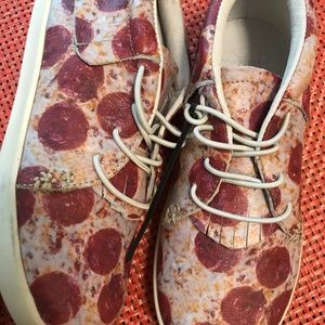 Pizza freshly pick next step